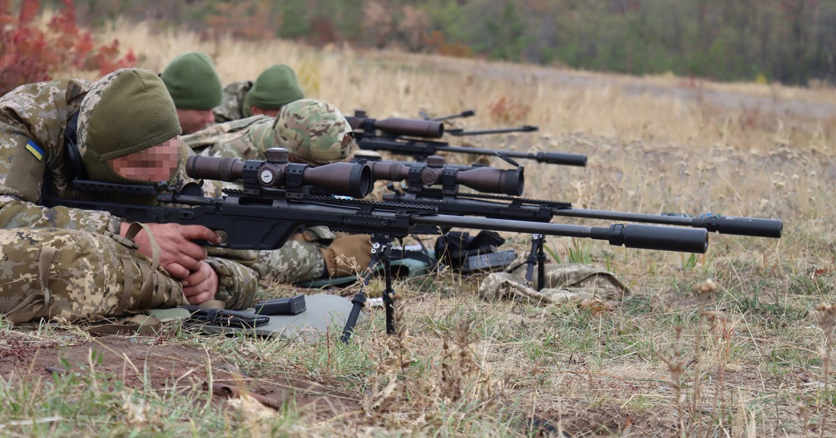 Подготовка снайперов в учебном центре / Фото 119 отдельная бригада Сил территориальной обороны ВСУ