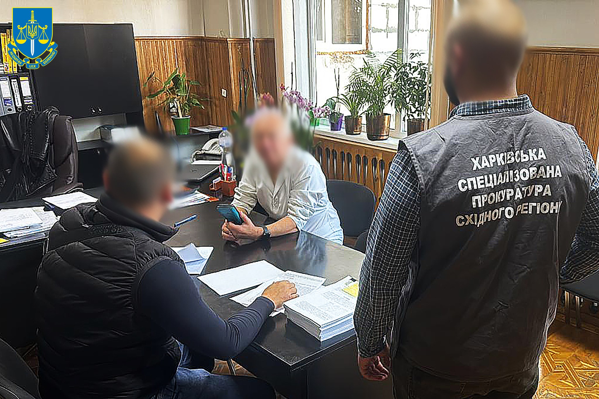 На Харьковщине разоблачили главу ВВК одного из районных ТЦК / Фото: Специализированная прокуратура в сфере обороны Восточного региона