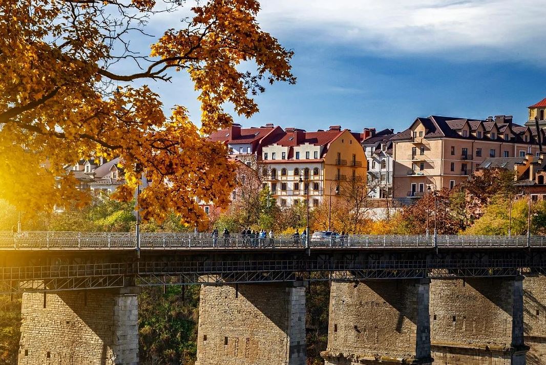 Осень в Каменце-Подольском / Фото: instagram/zysko_serhii