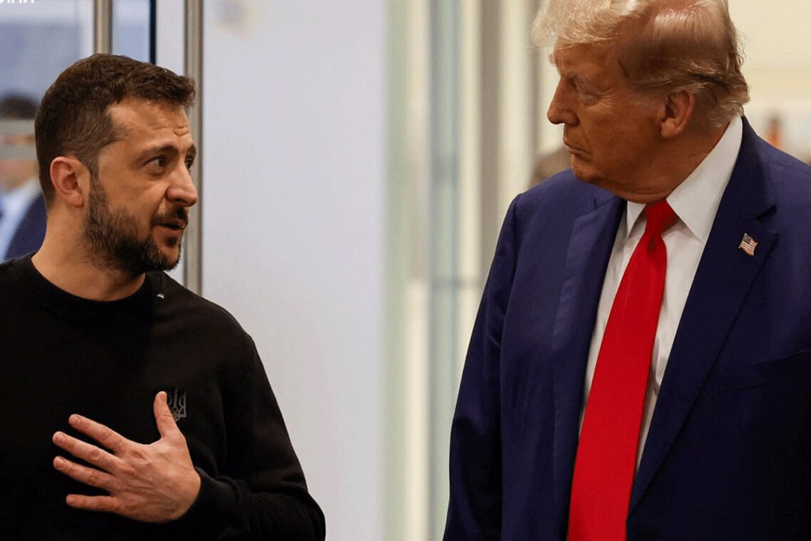 Владимир Зеленский и Дональд Трамп / ОП