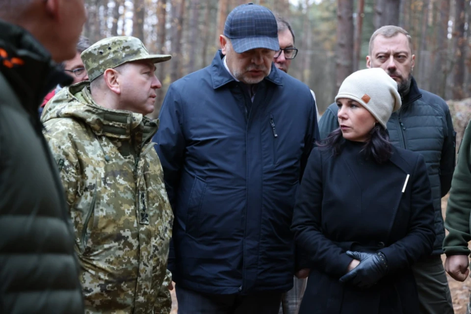 Анналена Бербок приїхала на Чернігівщину / Держприкордонслужба