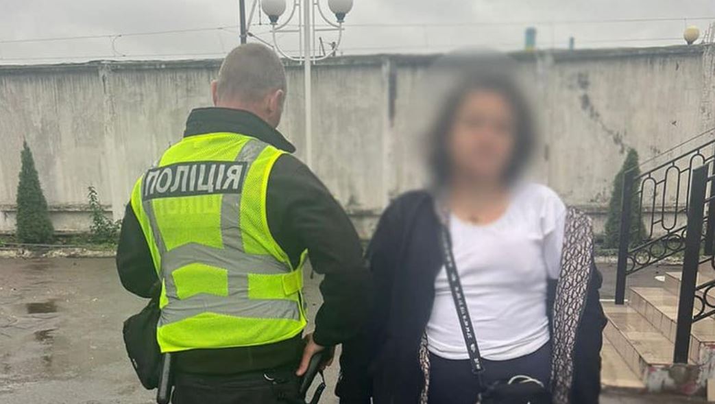 Затримана тіктокерша / Фото: Поліція Києва