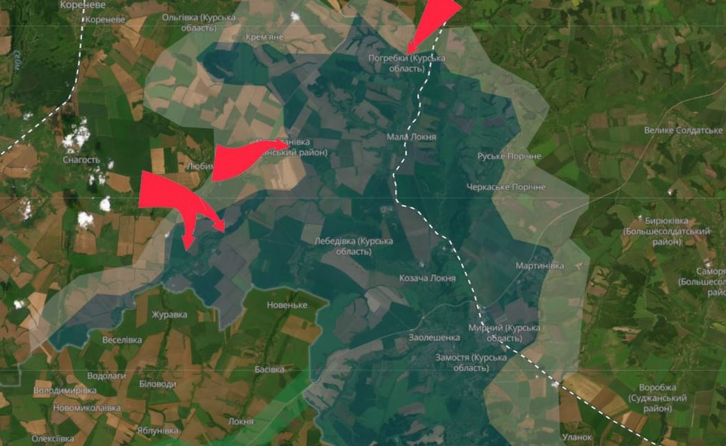 Map of the DeepState analytical project