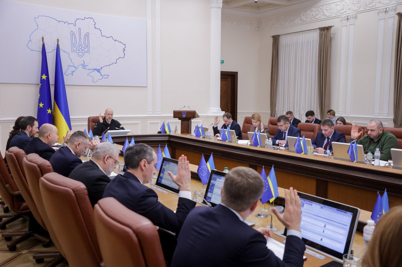 Заседание Правительства / Фото: Кабинет министров Украины