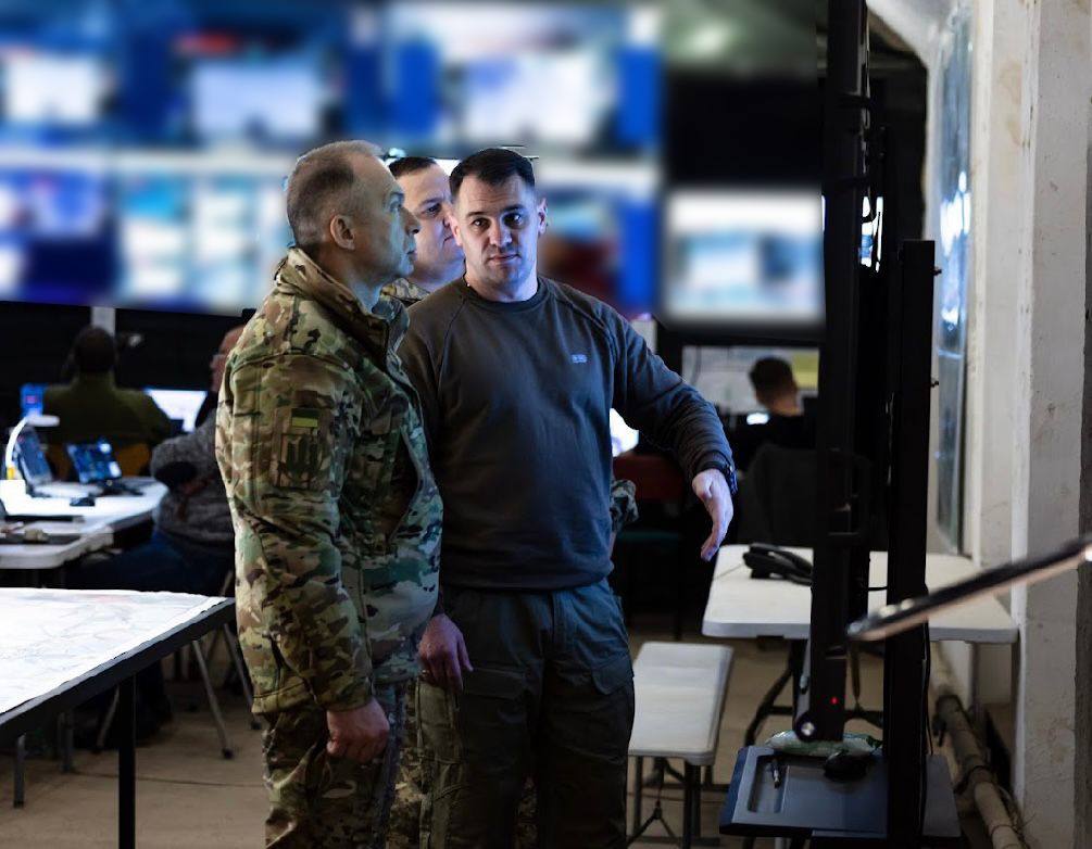 Главнокомандующий ВСУ Александр Сырский во время работы на Курском направлении / Фото: Commander-in-Chief of the AFU