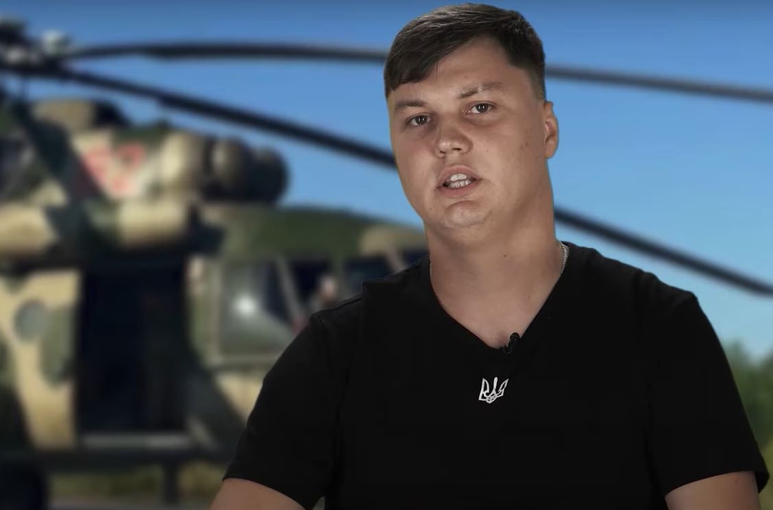 Російський пілот Мі-8 Максим Кузьмінов / Кадр з документального фільму ГУР МО "Збиті льотчики Росії"