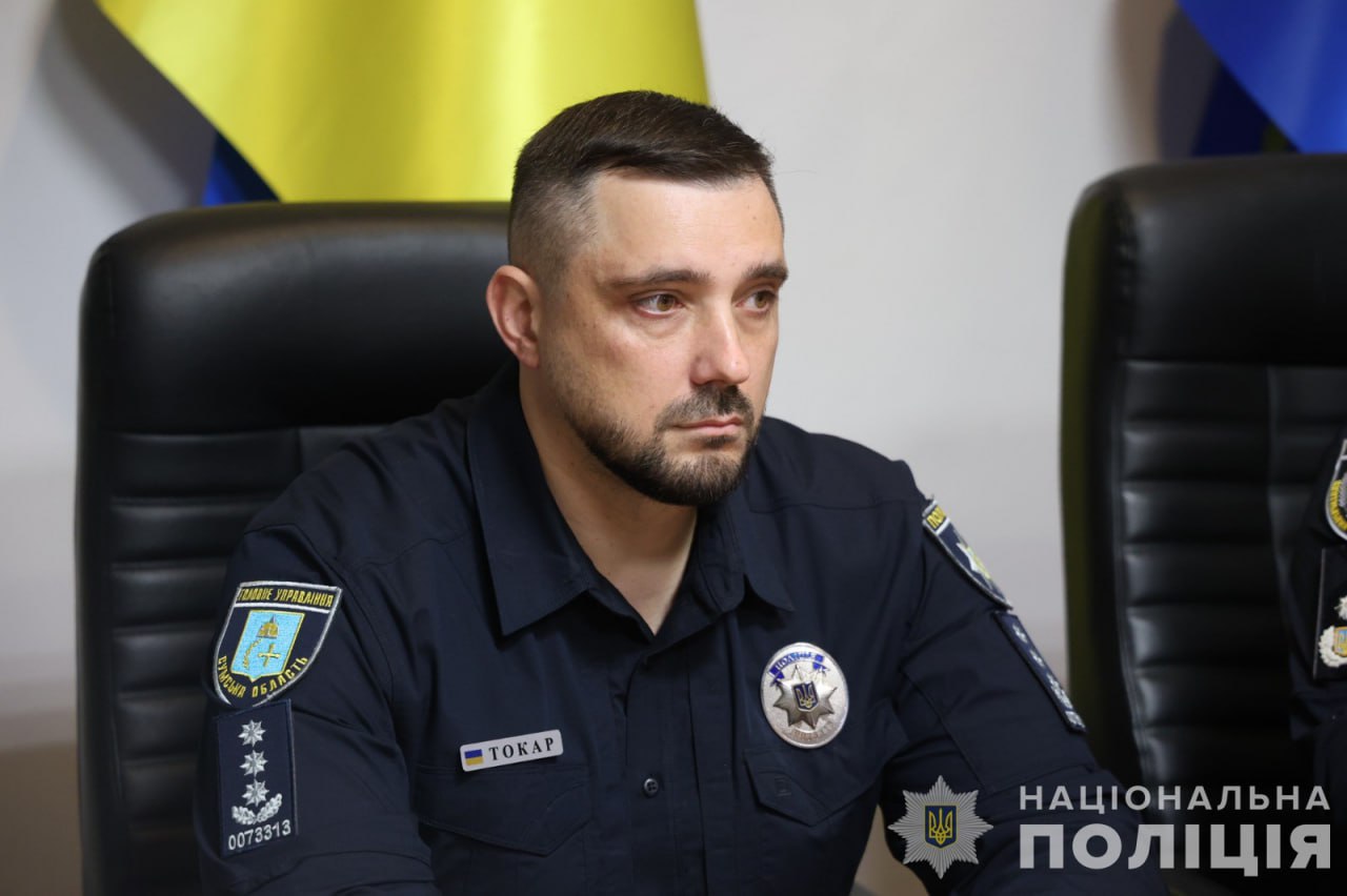 Head of Kharkiv region police Petro Tokar / Photo: National Police