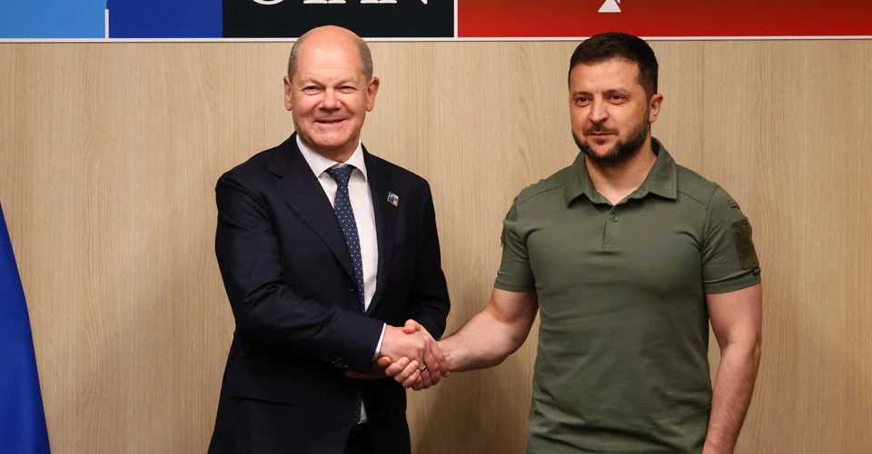 Володимир Зеленський та Олаф Шольц / ОПУ