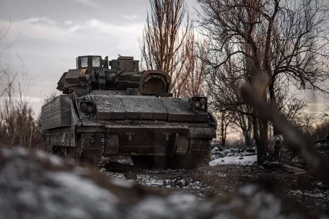 БМП Bradley украинских военных / Фото: Генштаб ВСУ