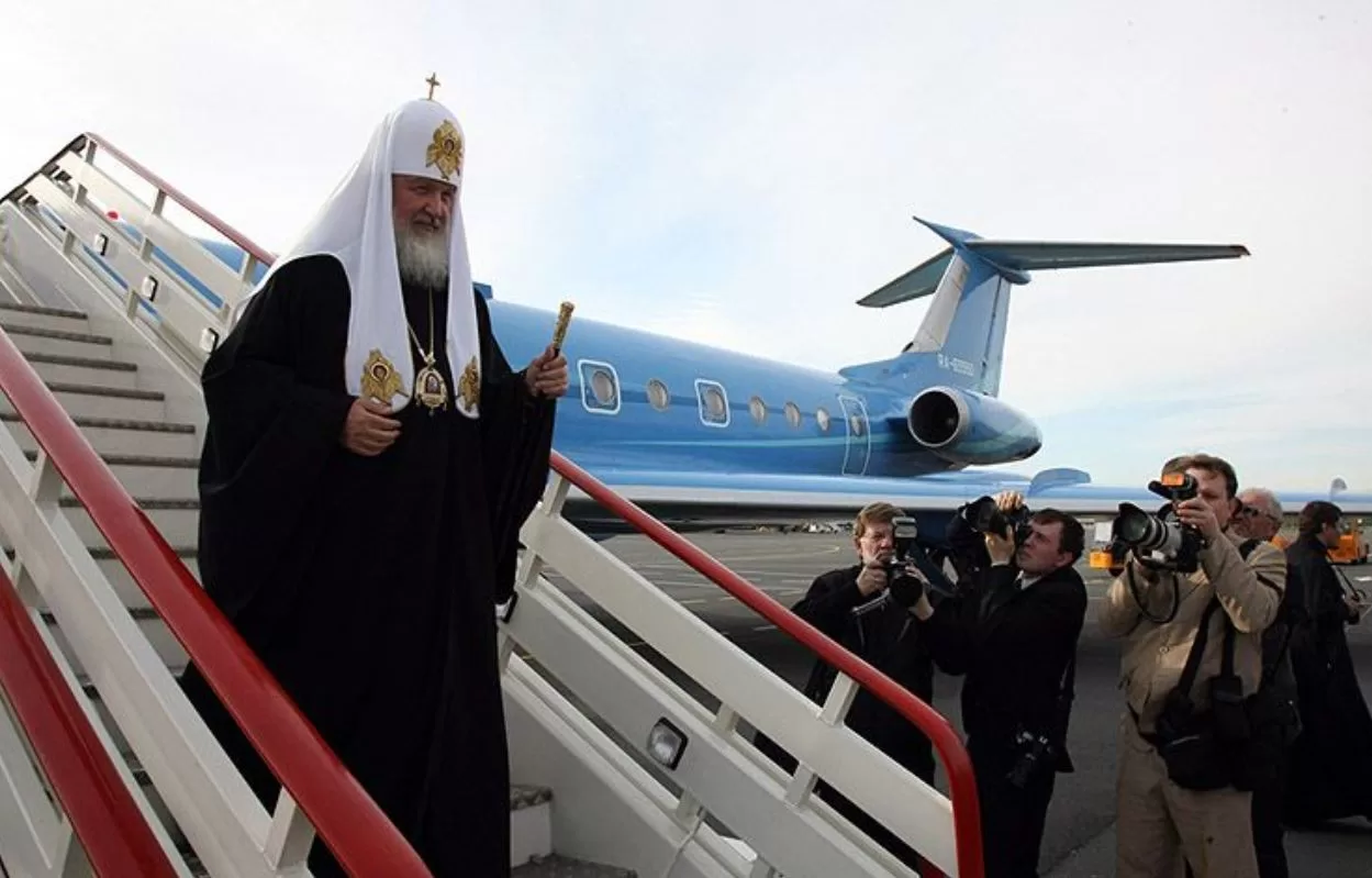 Глава РПЦ Кирилл Гундяев