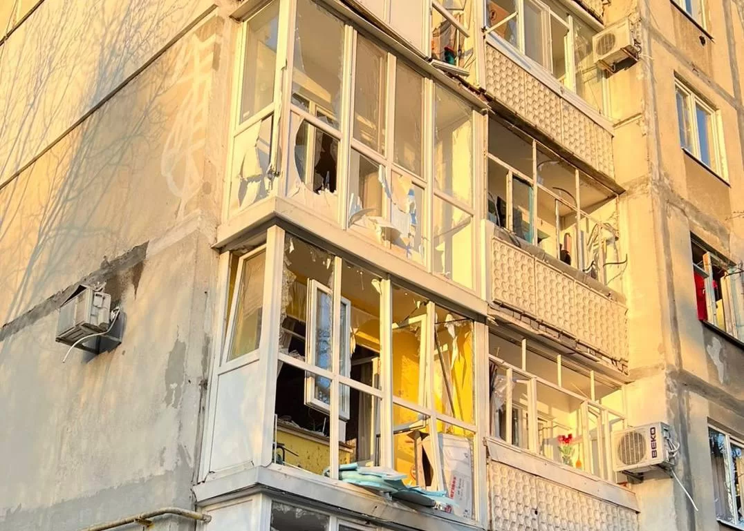 Последствия прилета в Кременчуге Полтавской области / Фото из соцсетей