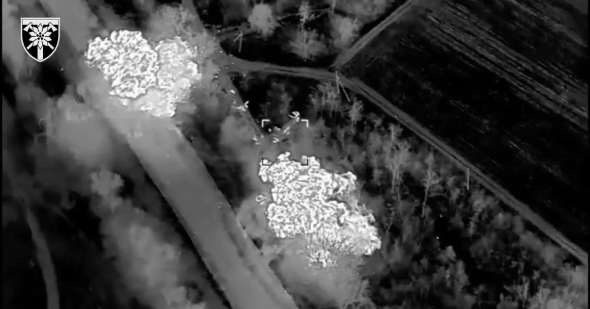 Страйк зафіксовано в районі населеного пункту Таврія Василівського району Запорізької області / Скріншот відео