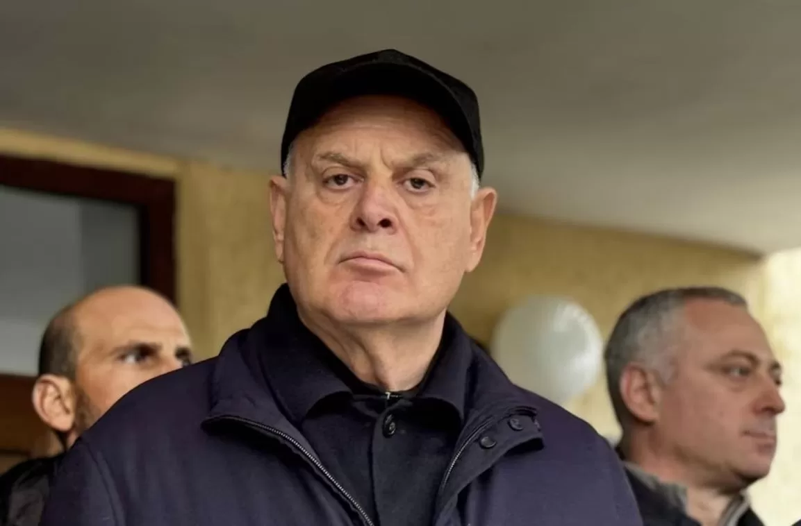 Президент самопроголошеної республіки Абхазія Аслан Бжанія / Фото з соцмереж