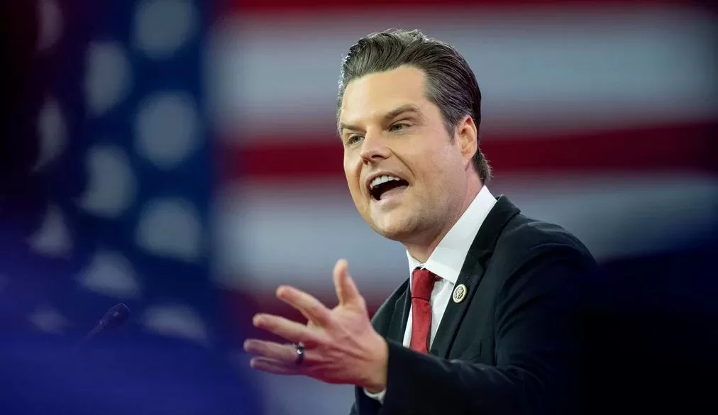 Мэтт Гетц, которого Дональд Трамп хотел назначить на должность генерального прокурора / Фото: AP