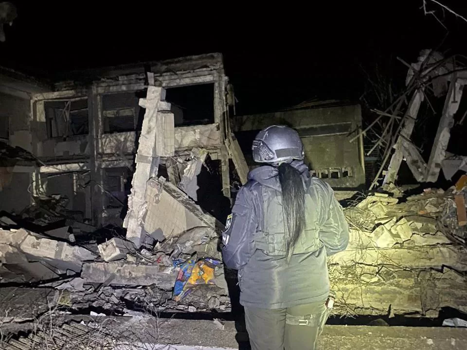 Разрушенный дом в Константиновке / Фото: Вадим Филашкин