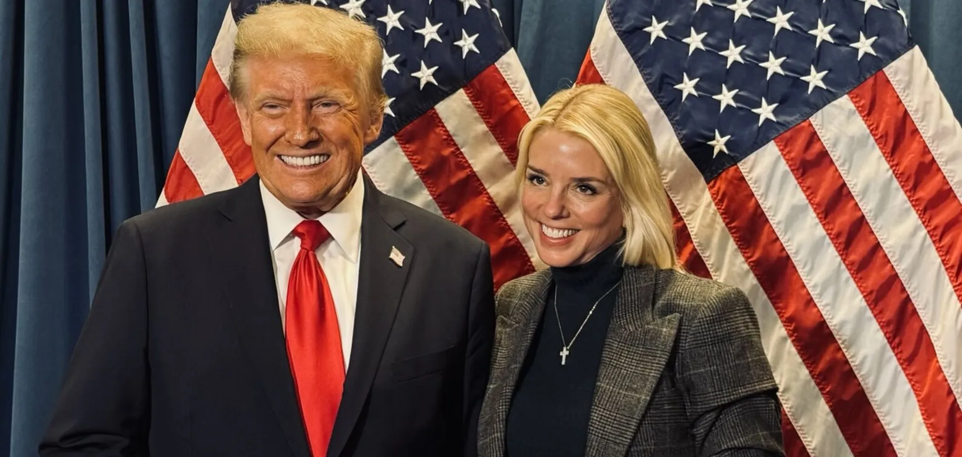 Дональд Трамп и Пэм Бонди / Фото из открытых источников