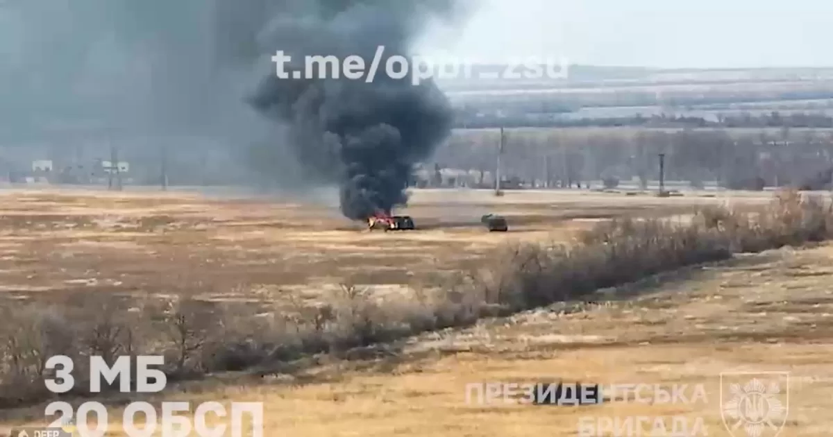 Бойцы 3 МБ и 20 ОБСП ОПБр отражают штурм на юго-востоке от Великой Новоселки / Скриншот видео