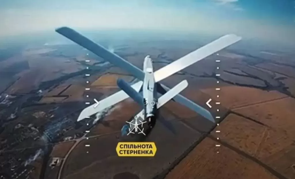 Російський "Ланцет" в прицілі українського FPV-перехоплювача / Serhii Sternenko