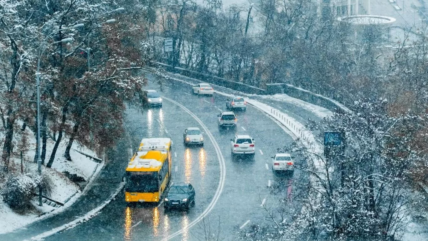 Заснеженный Киев / Фото: zaiarnyi_pasha / Instagram