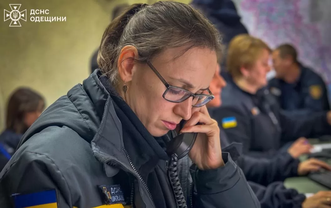 Диспечер ДСНС / Фото: Головне управління ДСНС в Одеській області