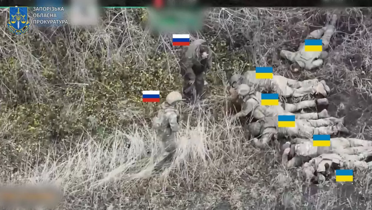 Оккупанты убили пятерых украинских военнопленных / Офис генерального прокурора