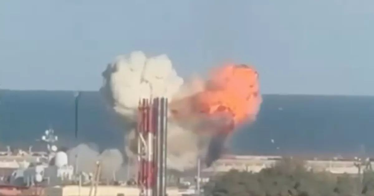 Атака Каспійська безпілотниками 6 листопада 2024 року / Скриншот відео