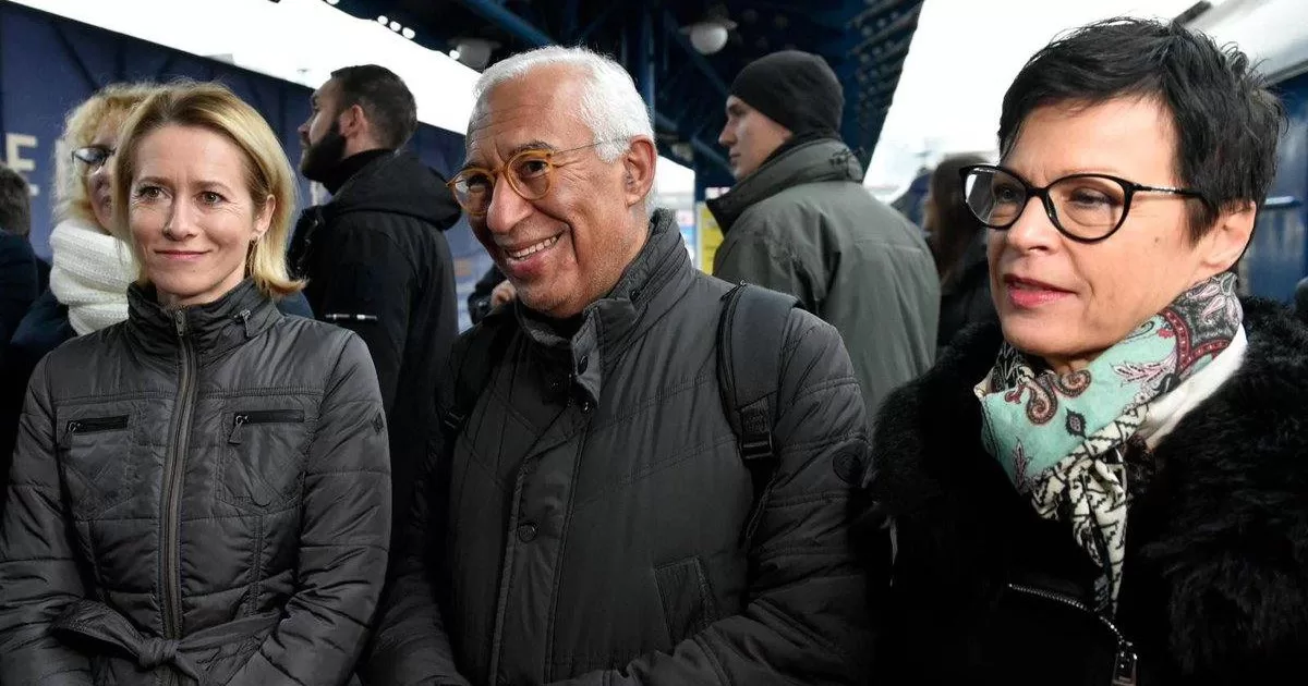 From left to right: Kaja Kallas, António Costa and Marta Kos / Photo by Kaja Kallas @kajakallas