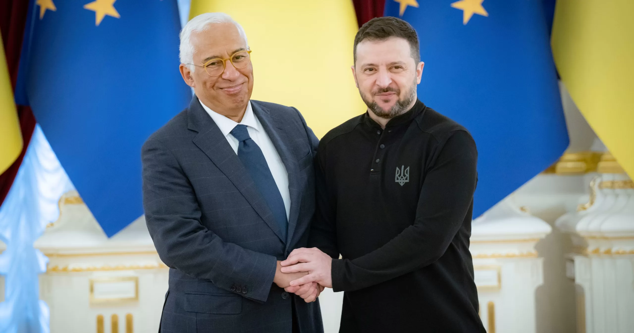 President Volodymyr Zelenskyy met with President of the European Council Antonio Costa, who visited Ukraine on the first day of his inauguration / Photo by the Presidential Administration