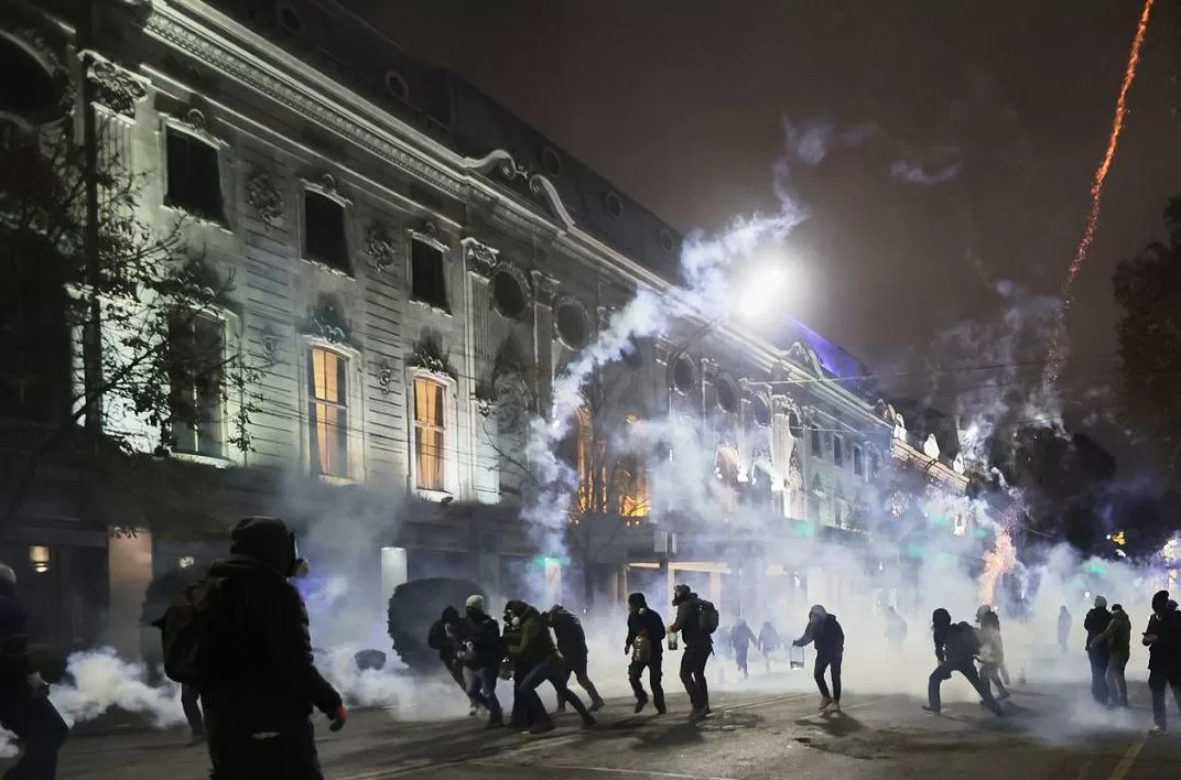 Протесты в Грузии / Фото: Paper Kartuli