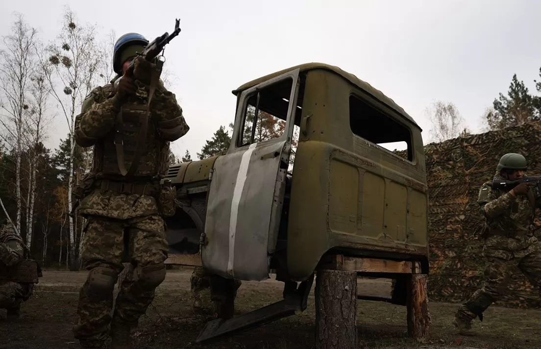 Базова загальновійськова підготовка мобілізованих українців / Фото: Сухопутні війська ЗСУ