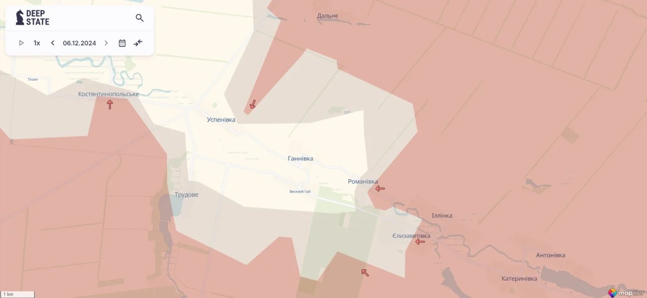 Карта DeepState