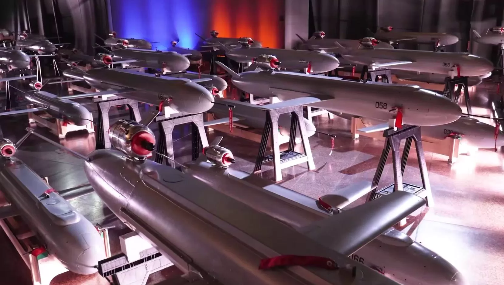 Українська ракета-дрон "Пекло" / Фото: Офіс президента України