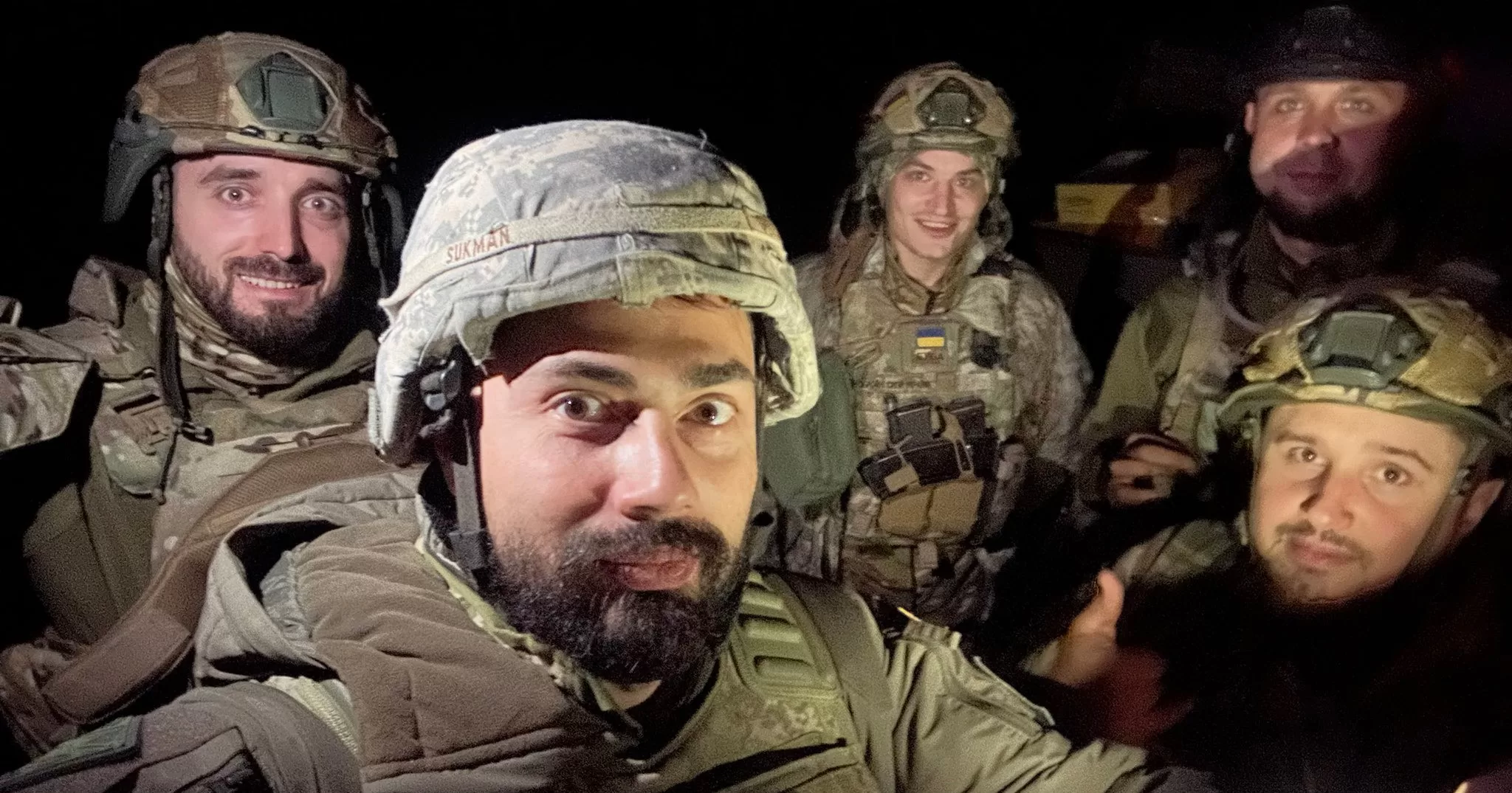 Єгор Фірсов з побратимами / Фото Єгор Фірсов @Firsov_Donetsk