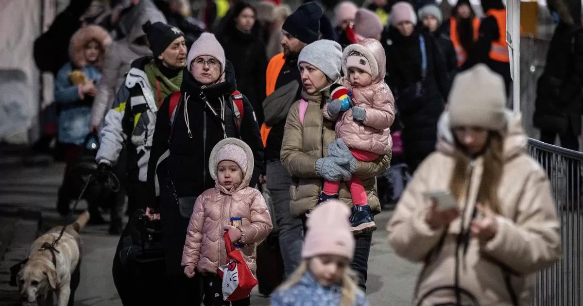 Пограничный переход Вышне Немецкое между Словакией и Украиной, март 2022 года / Фото Slovak Spectator