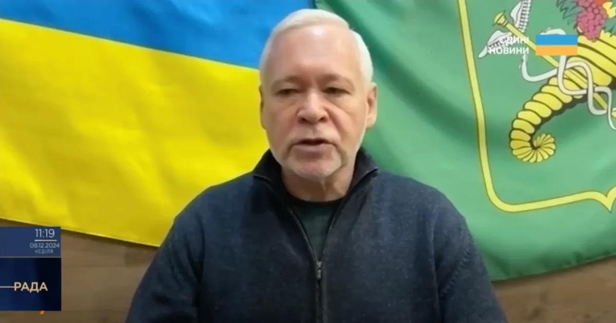 Харківський міський голова Ігор Терехов / Скріншот ефіру телемарафону