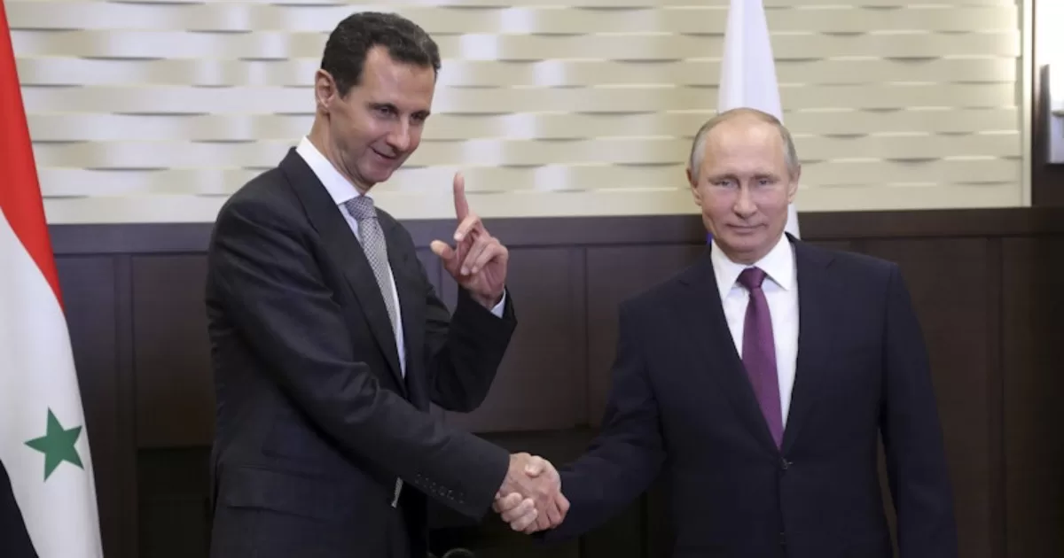 Владимир Путин встречается с президентом Сирии Башаром Асадом в Сочи, Россия. 20 ноября 2017 года / Фото Sputnik