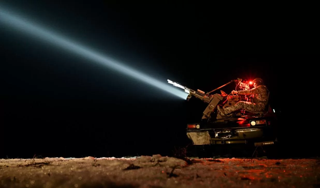 Work of mobile air defense fire group / Photo: Suspilne