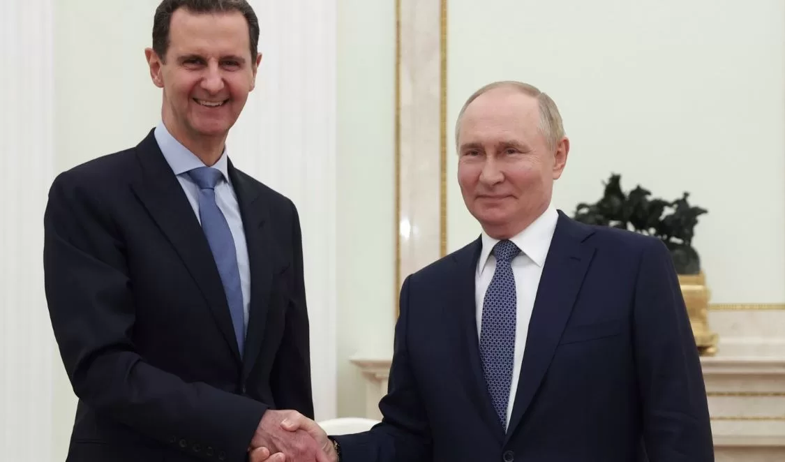 Bashar al-Assad and Vladimir Putin / Photo: AP