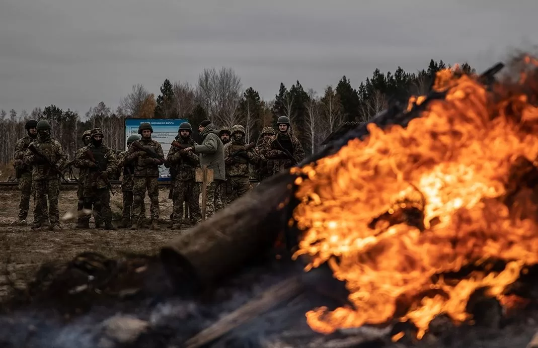 Basic general military training of Ukrainian soldiers / Photo: Land Forces of the Armed Forces of Ukraine