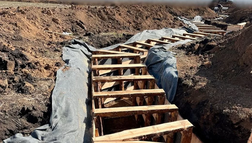 Будівництво оборонних укріплень / Фото: Командування Сил підтримки ЗСУ