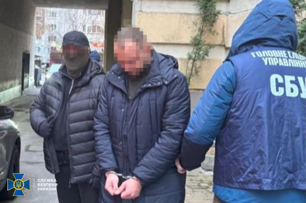 Служба безпеки затримала у Києві проросійського агітатора / Фото: СБУ