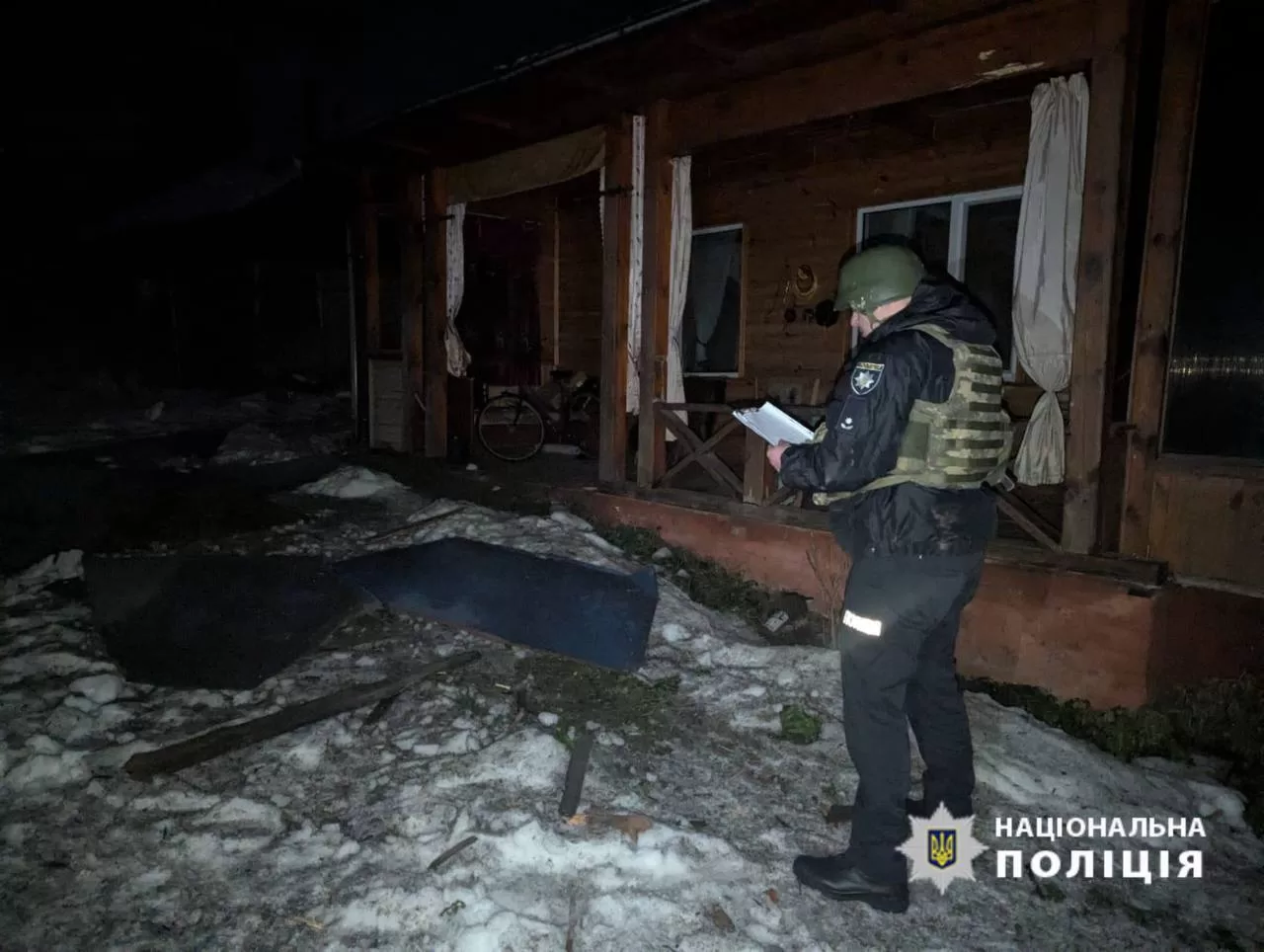 Наслідки обстрілу / НП