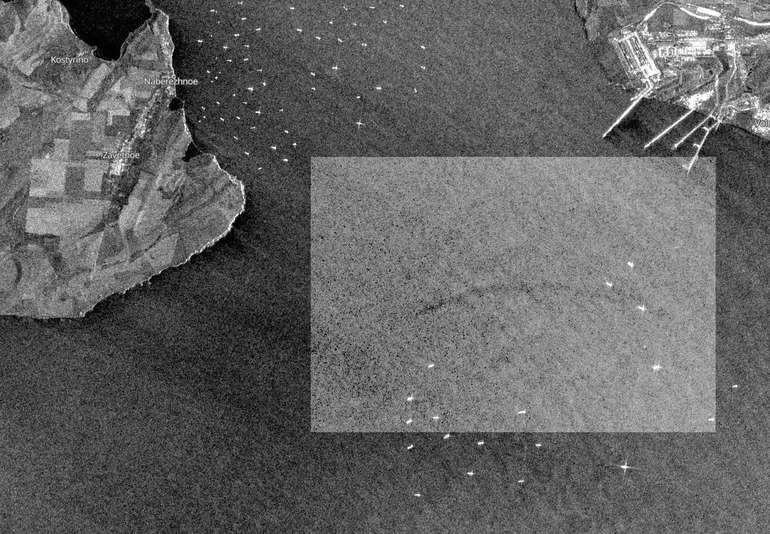 Розлив мазута у Чорному морі 