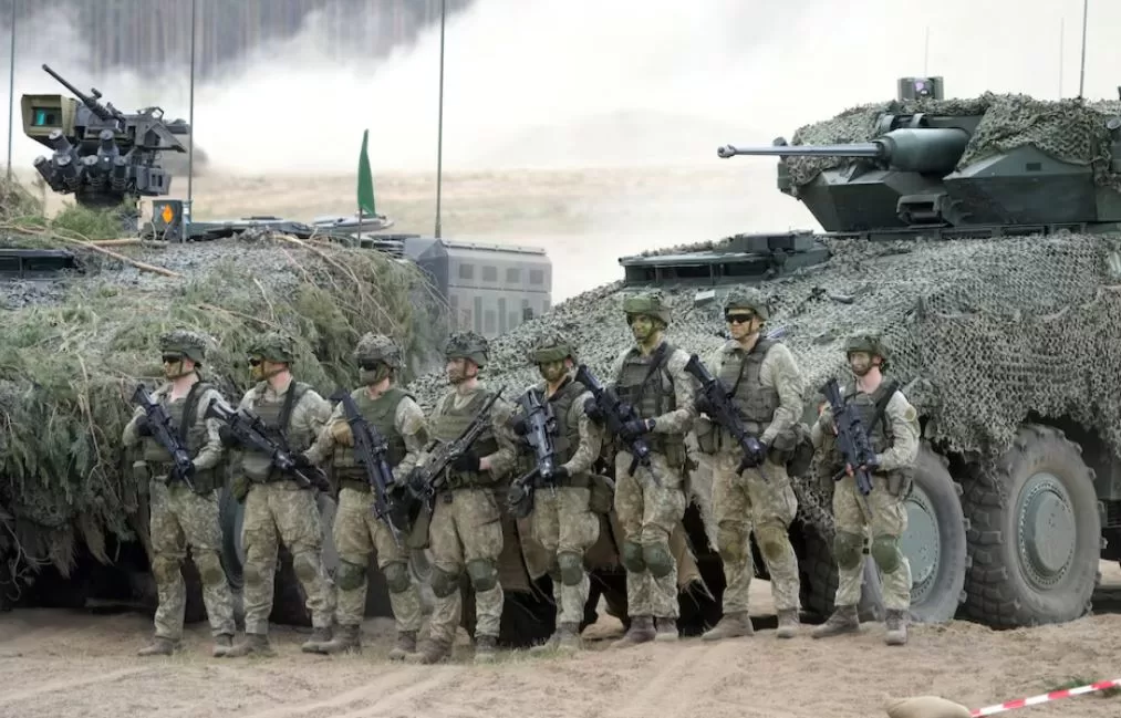 Немецкие войска во время учений / Фото: Reuters