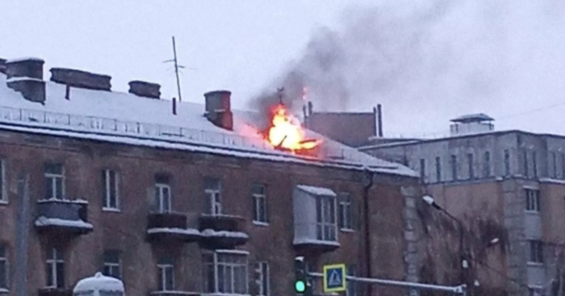 Результаты атаки дронов в Казани / Фото из открытых источников