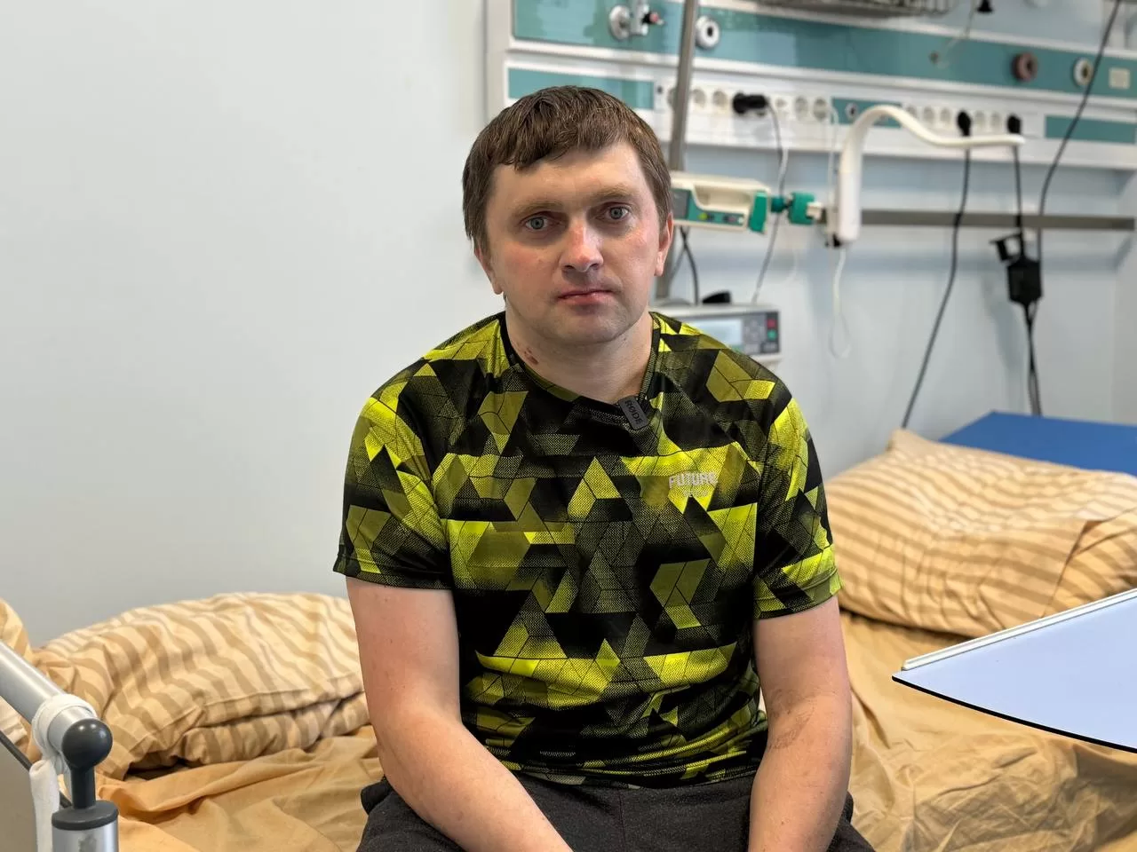Пацієнт Роман після трансплантації серця / Фото: Перше медичне об'єднання Львова