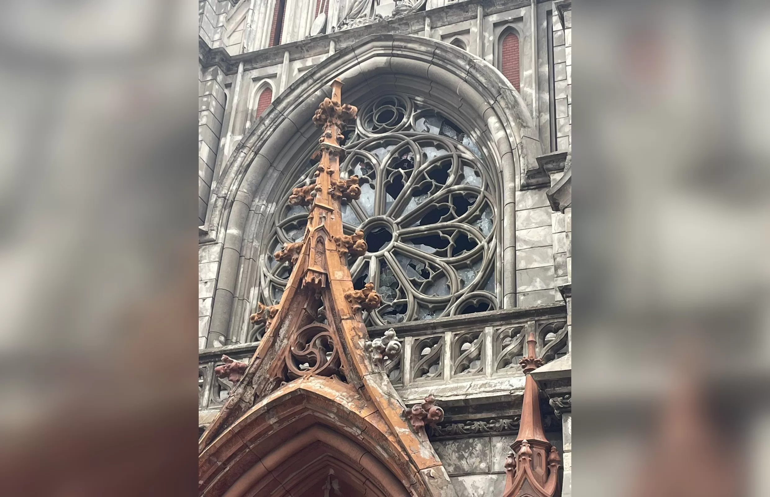 Витраж Николаевского костела в Киеве / Фото: МКСК