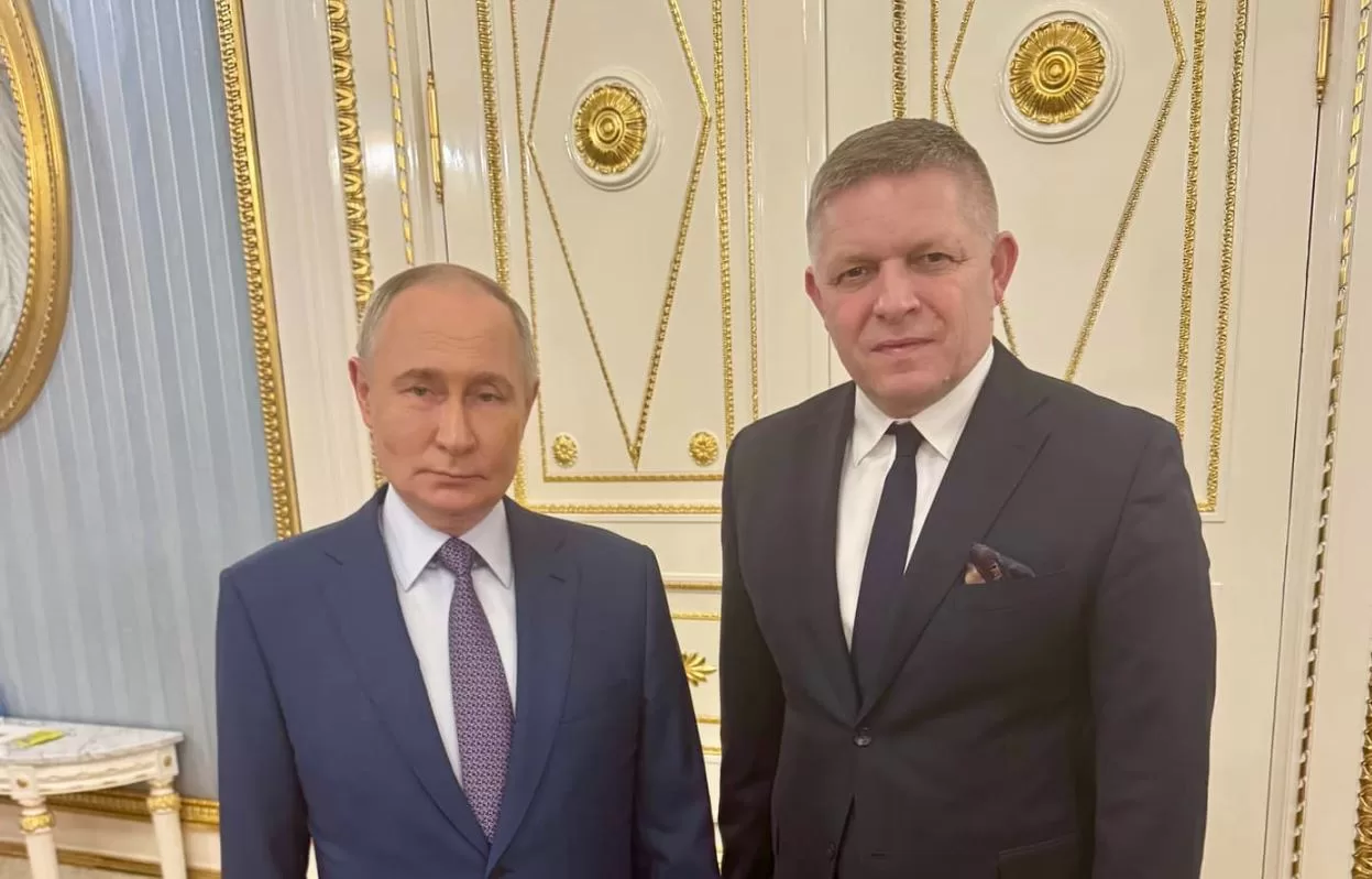 Володимир Путін і Роберт Фіцо / Фото: facebook/robertficosk