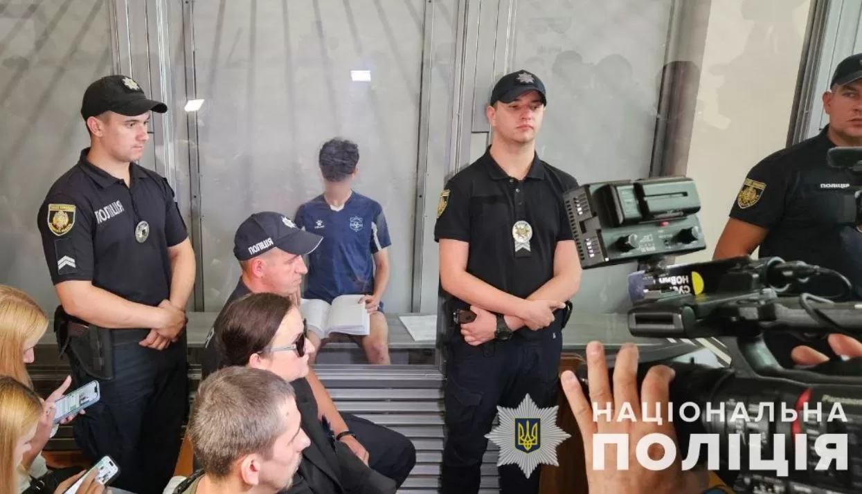 Suspect in the murder of Farion Vyacheslav Zinchenko during a court hearing / Photo: National Police