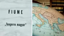 Атлас із зображенням Великої Угорщини. Зліва напис: “Фіуме - Венгерское море”. Фіуме - угорська назва хорватського міста Рієка / Фото HMS